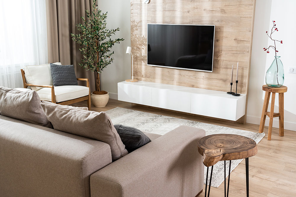 What color palettes are popular for creating a cozy, rustic vibe?