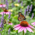 What plants should I choose to attract pollinators like bees and butterflies to my garden?
