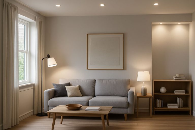 How do you layer lighting to make a room both practical and inviting?