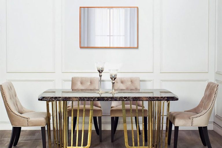 What are the best wall mirrors for the dining room? And how to place them correctly