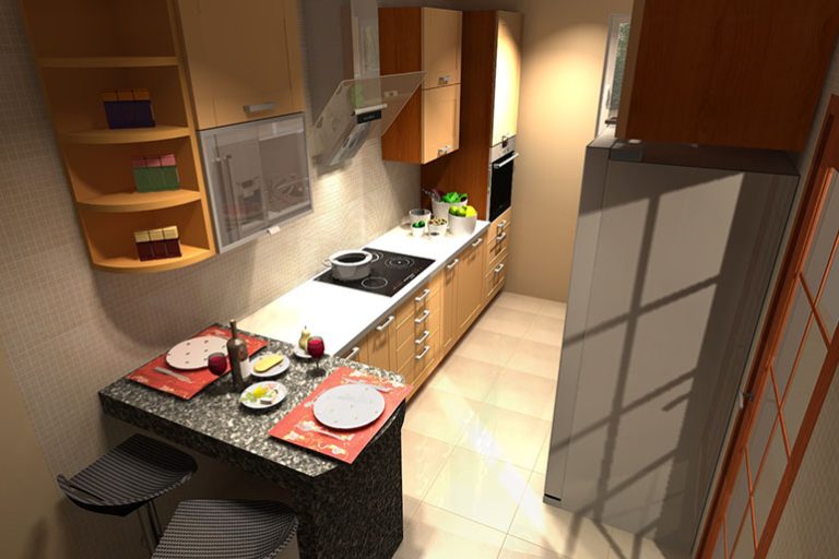 How you can make your small kitchen look spacious